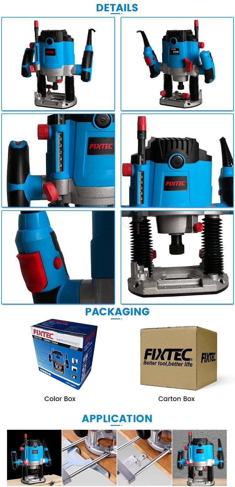 Fixtec Electric Router Woodworking Machine