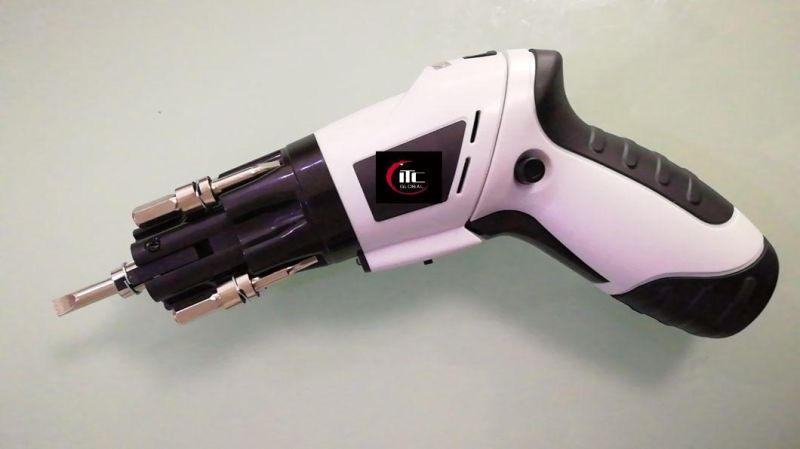 New Professional-Portable with-Bits Storage-Machine Head-Li-ion Battery-Cordless/Electric-Power Tools-Screwdriver
