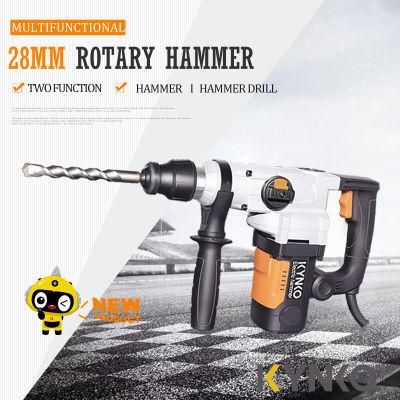 Kynko Hammer Series, 28mm 1000W SDS-Plus Professional Rotary Hammer