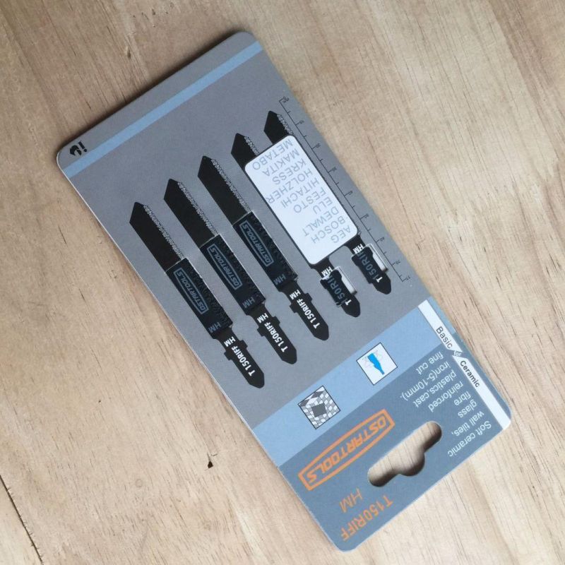 T150riff Hm Jigsaw Blades for Sof Ceramic Wall Tiles Glass Fibre Reinforced Plastic