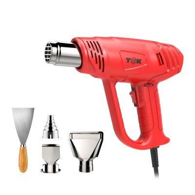 Hg5520 2000W Best Electric Shrink Wrap Adjustable Temperature Heat Gun to Remove Paint