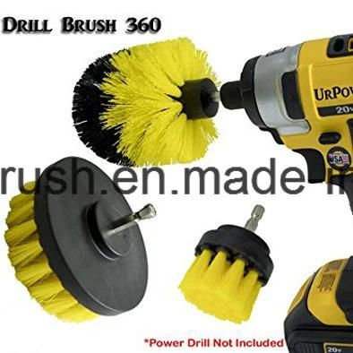 PP Drill Brush Popular 360 Drill Brush/Car Hub Cleaning Brush /Cleaning Set Brush for Electric Tool (YY-821)