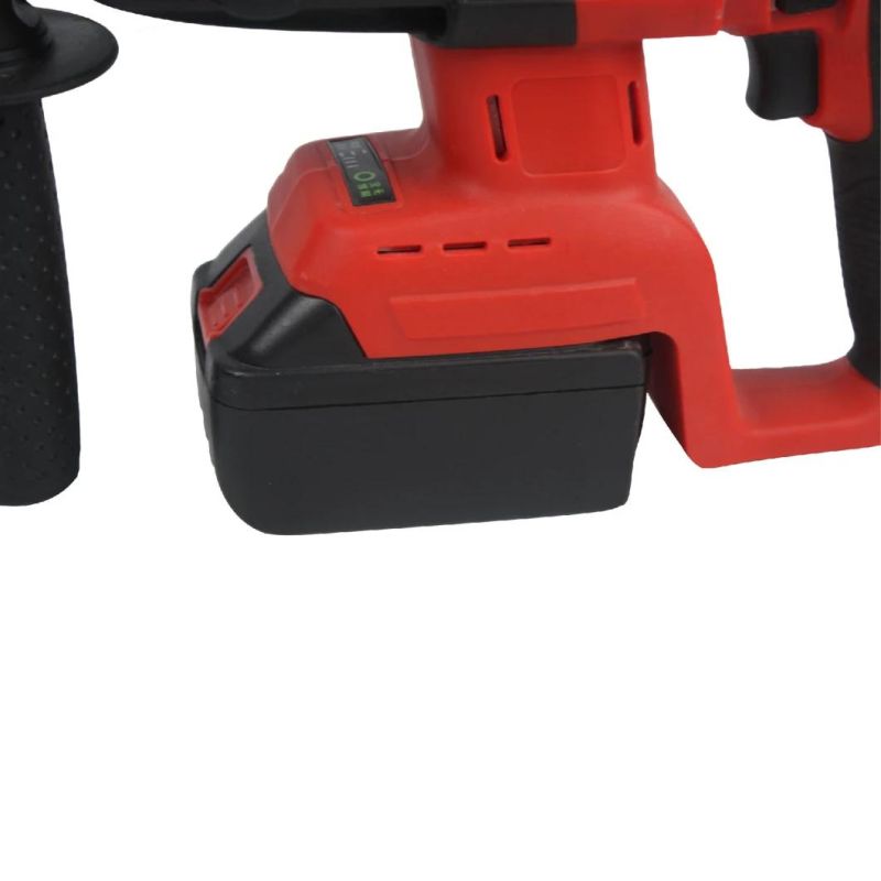 Efftool Hand Tool Effective Li-ion Battery Cordless Rotary Hammere with Big Power