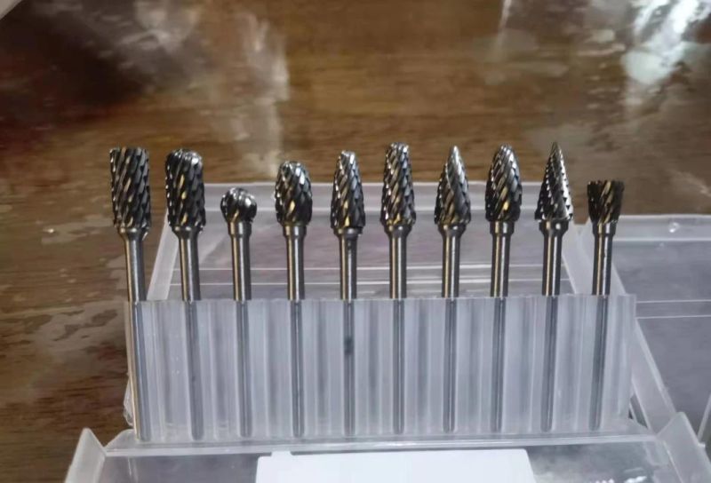 Single/Double Flutes Tungsten Carbide Burrs, Carbide Rotary Burr