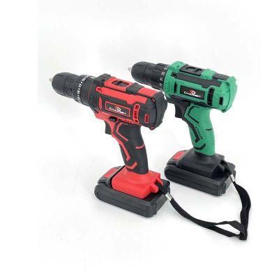 21V Cordless Power Tool with Li-ion Battery Impact Drill