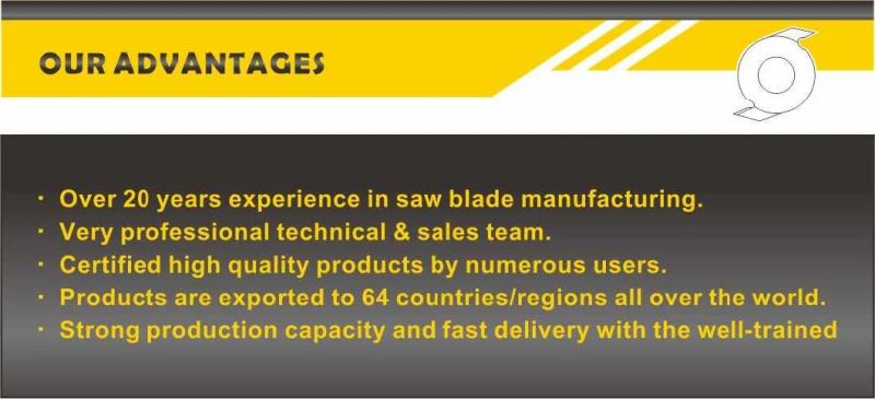 Universal Application and High Performance Cold Saw Blade for Metal Cutting
