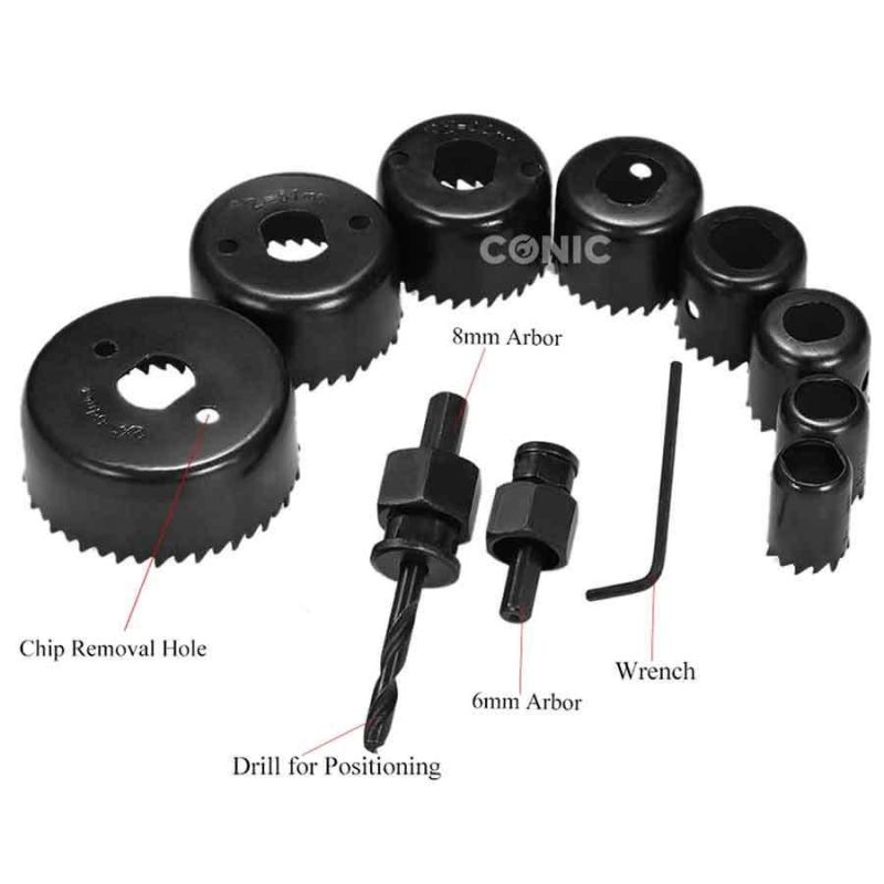 3" 76mm Hole Saw Bit Made From Carbon Steel