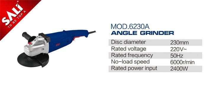 Sali 6230A 2400W 230mm Electric Mini Angle Grinder