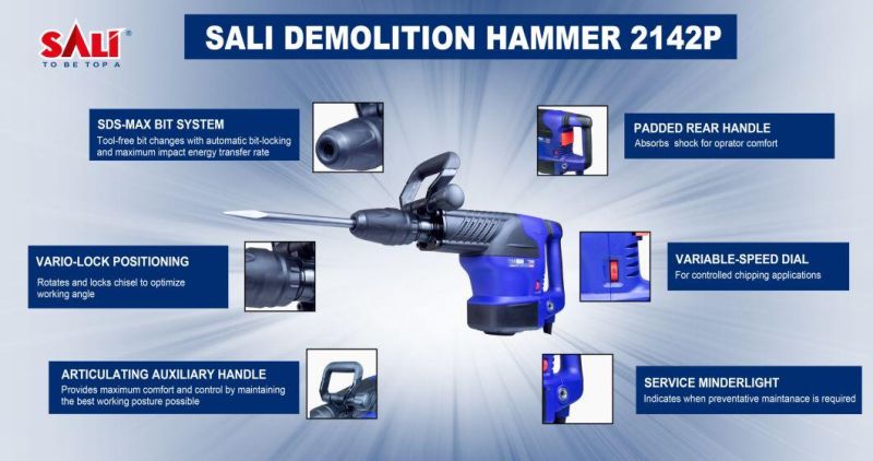 Sali 2142p 25j 1500W Professional Machine Demolition Hammer