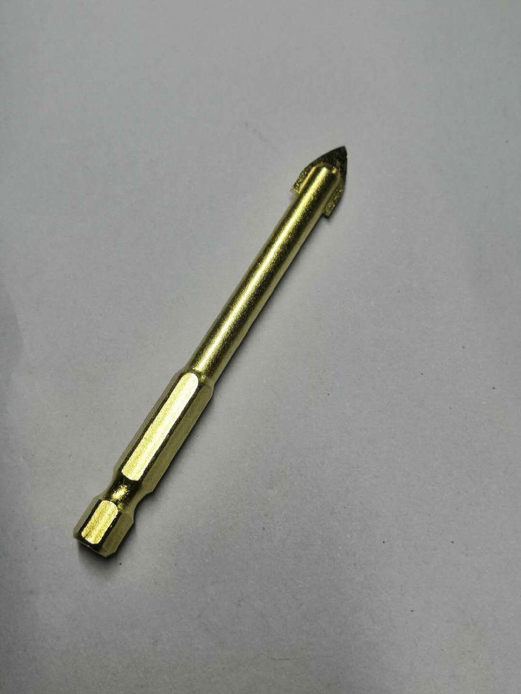 Tct Glass Drills with Hexagonal Shank 12mm