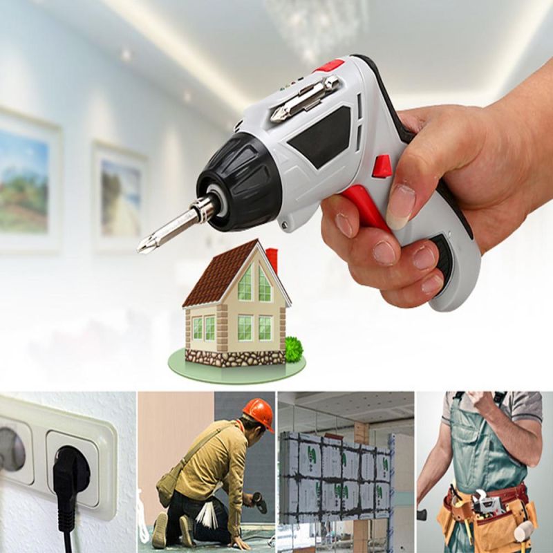 Hot Sale 45 in One Set Drill 4.8V Cordless Drill Electrical Battery Air Pneumatic Electric Screwdriver