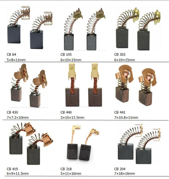 CB54 Carbon Brush for Electric Rotuer Base Use