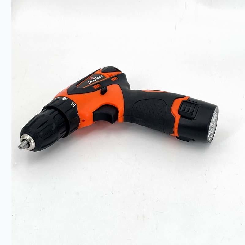 Cg-2013 Orange Double Speed 12V 16.8V 21V Li-on Lithium Battery Professional Manufacturer Hand Rechargeable Forward and Reverse Impact Cordless Drill