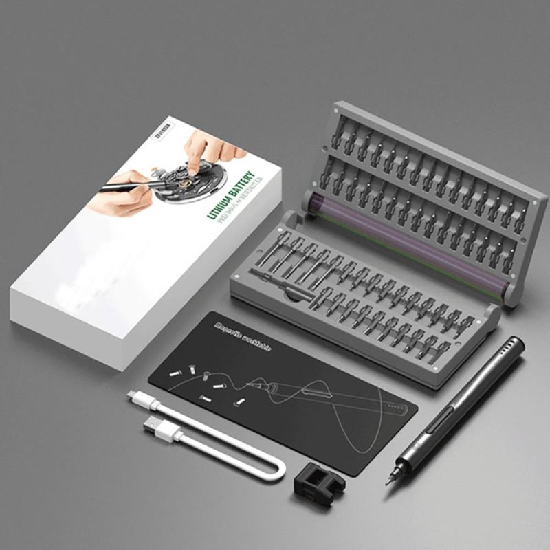 New 28 In1 Electric Screwdriver Set, Interchangeable Optical Electric Screwdriver for Laptop