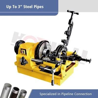750W 1/2-3inch Automatic Pipe Threading Machine with Factory Prices