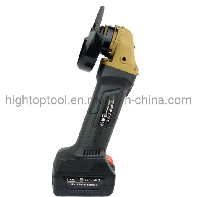 Charging Chargeable Cordless Metal Stainless Steel Angle Grinder Polisher