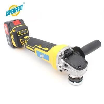 Powerful Factory Selling Cordless Angle Grinder with Strong Case