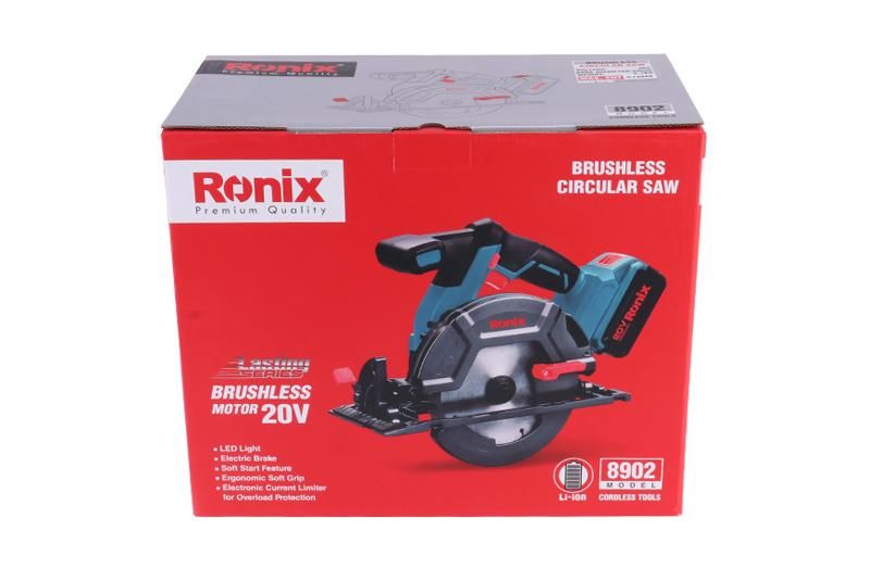Ronix Model 8902 Brushless Motor Cutting Wood Blade Sharpening Machine Mini Electric Circular Saw