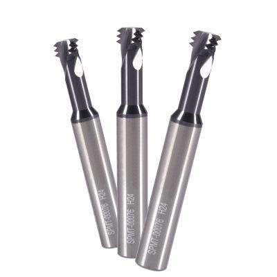 D48X10X6X57L Carbide Twist Tungsten Steel Coating Thread Milling Cutter Electric Tools Drill Parts