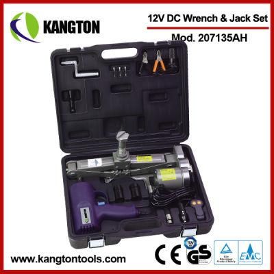 12V DC Impact Wrench &amp; Electrical Jack Set