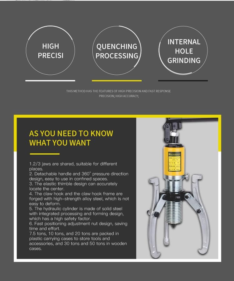 Integral Hydraulic Bearing Puller (ZYL)