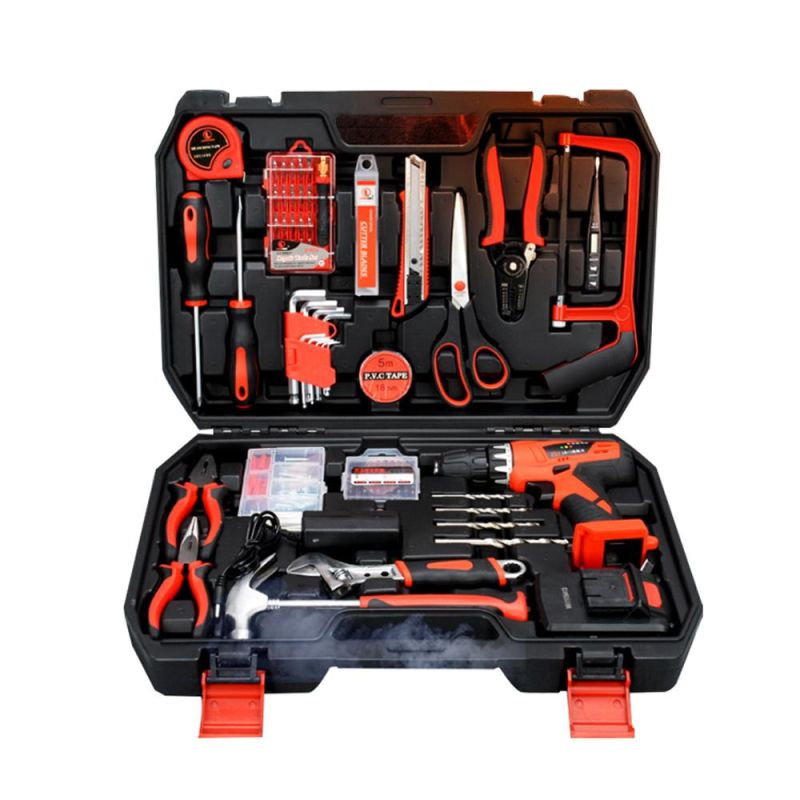 129 PCS Screwdriver Rechargeable Power Tools Electric Sets Electrician Professional Tool Set Electrical