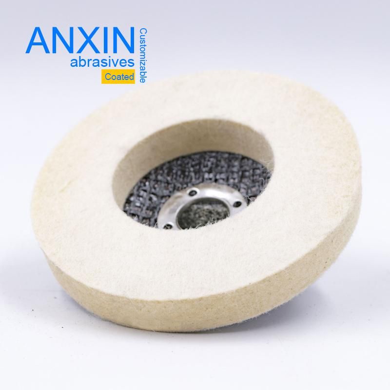 115*22mm Crycle Type Felt Polishing Flap Disc