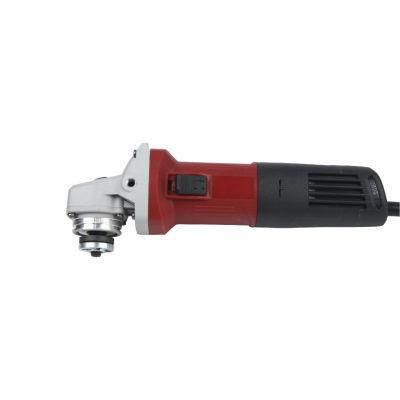 Hot Sale Manufacturers 115mm 750W Hand Angle Grinder with Soft Grip Max Duty Motor Switch