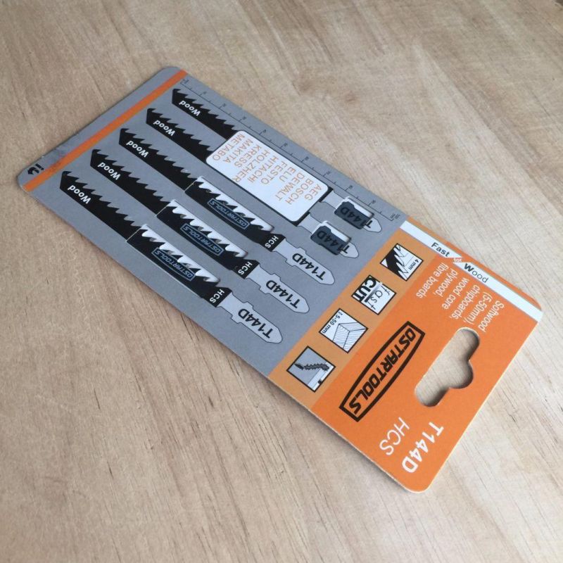 T144D Hcs Jig Saw Blade for Fast Straight Cutting Hardwood Softwood Laminated Boards