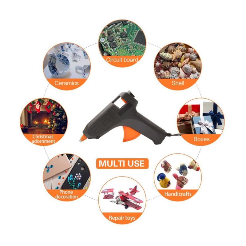 21503 40W 1/4in 10cm OEM Mini Glue Gun for Plastic DIY 220V/50Hz