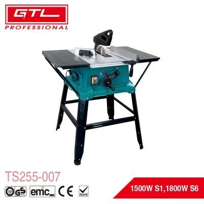Electric Wood Cutting Machine 1800W 250mm Woodworking Table Saw