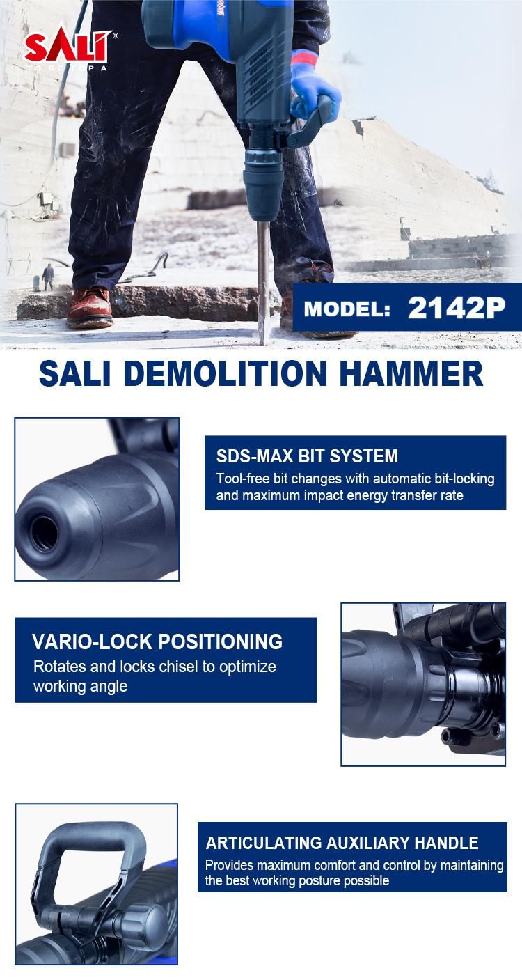 Sali 2142p 25j 1500W Professional Machine Demolition Hammer