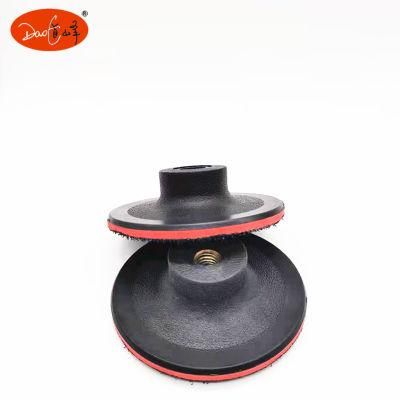 Daofeng 5inch 125mm Sanding Disc Backing Pad Black&Red