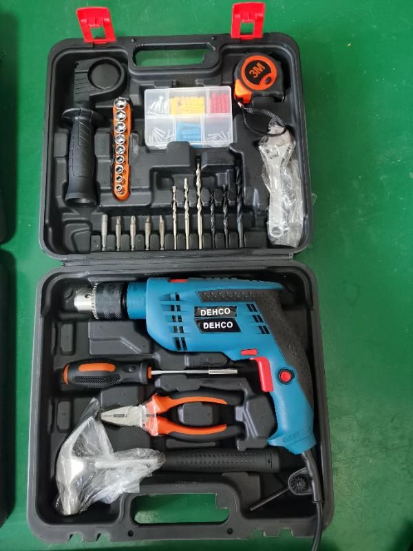 Power Tools Manufacturer Supplied Competitive Price 2in1 Impact Drill Set