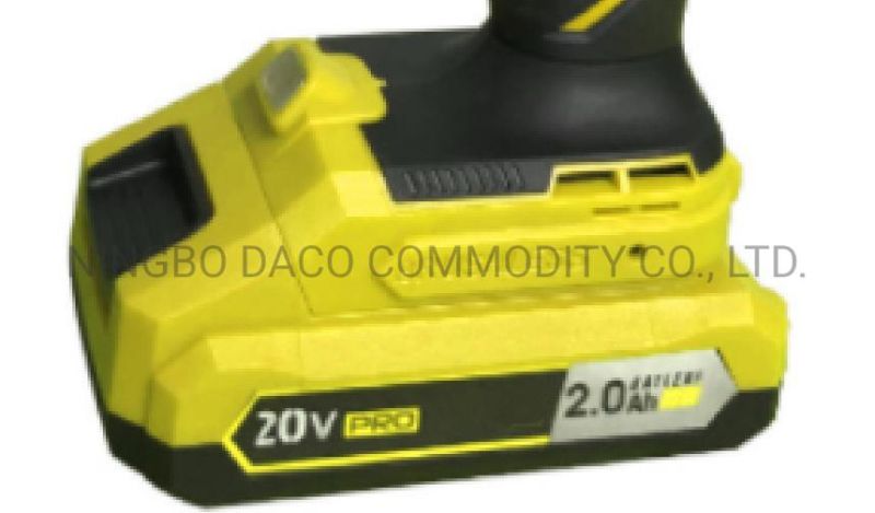 High-Quality 16V 2000mAh Lithium Battery Brushless Drill Electric Tool Power Tool