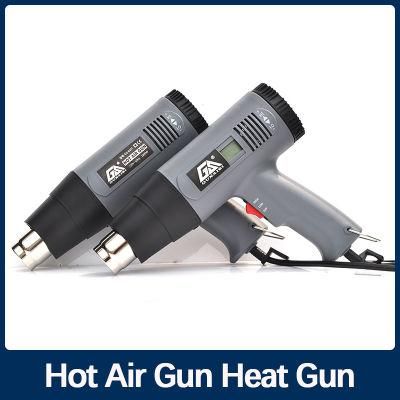 220V Electric Temp Display 1800W 2000W Hot Air Gun Heavy Dryer Duty Wrap Car Vinyl Wrap Kit Heat Gun