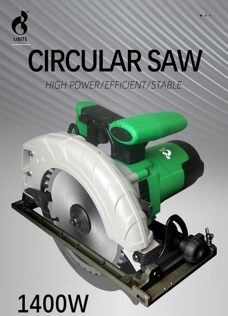 Hypermax Heavy Duty High Quality 185mm/190mm/7in 1400W Electric Circular Saw