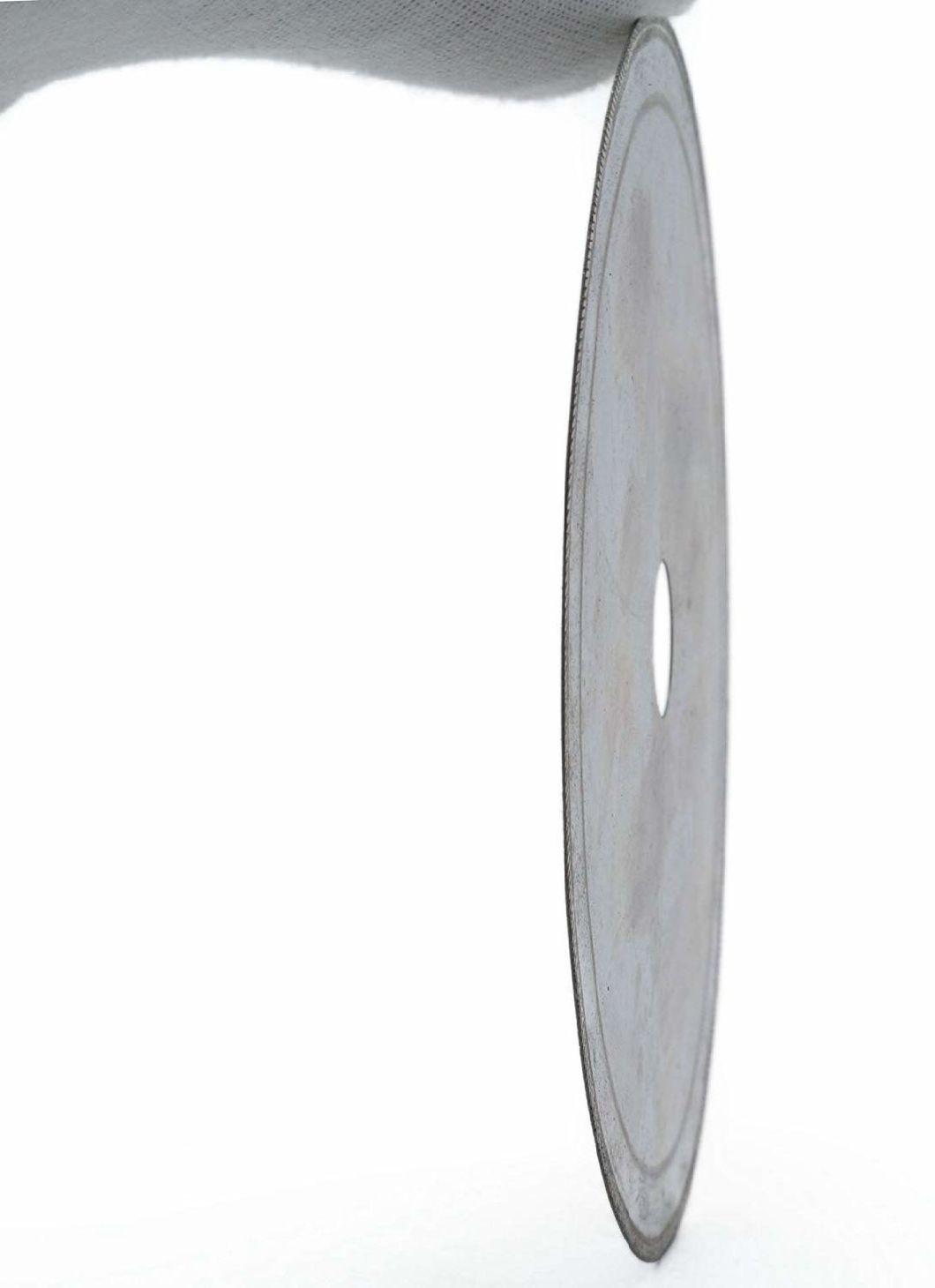 Thin Edge Wet Diamond Blade Disc Lapidary Saw Tools Arbor Hole 1/2′′ Rim 0.25mm