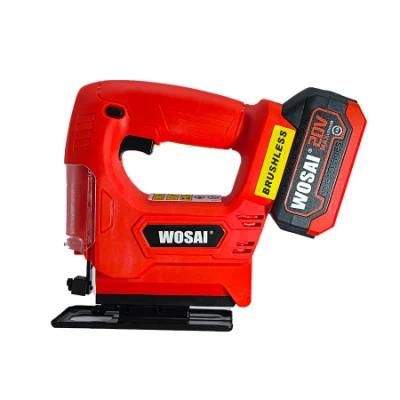 Wosai Multi Function Hand Held Woodworking Massager 20V Cordless Jigsaw and Reciprocating Saw Curve Saw