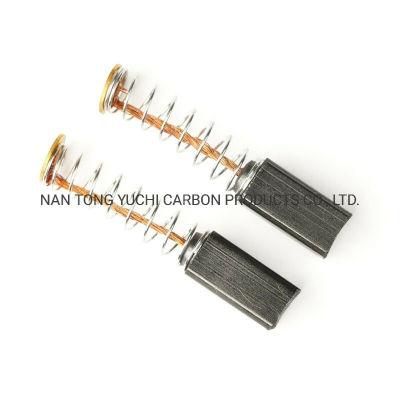 5X5X8 Customized Carbon Brush Set for Home Appliance 12V-24V DC Motor