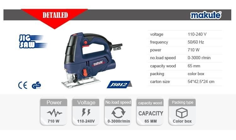 65mm Electric Jig Saw Band Saw Cutting Wood Machine