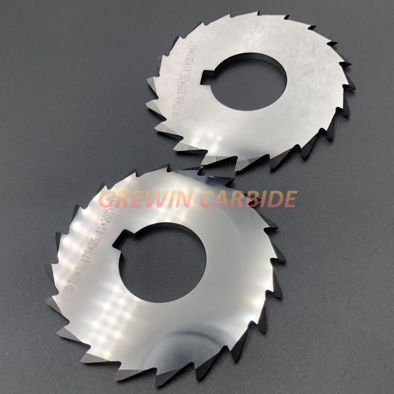 Gw Carbide Cutting Tool-Tungsten Carbide Slitting Saw Blade Disc Cutter