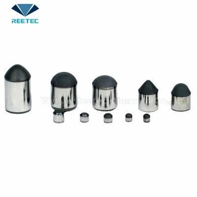 PDC Bit Conical Bullet Spherical Buttons
