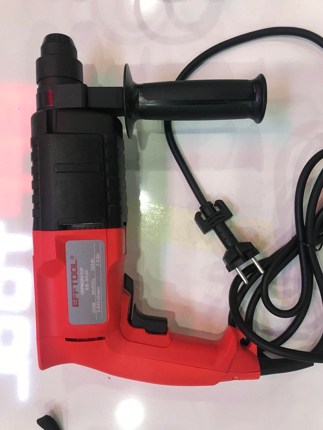 Efftool High Quality Hot Selling Two Functions Electric Rotary Hammer Rh-BS20