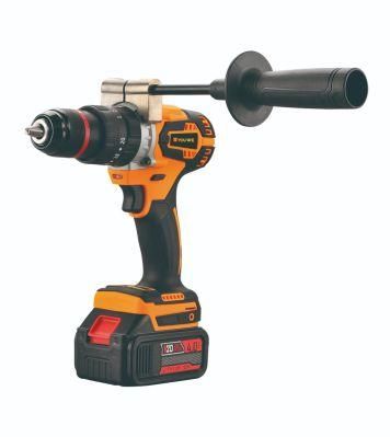 Amazon Hot-Sell Model Lithium Cordless Impact Drill Youwe with Direction Light