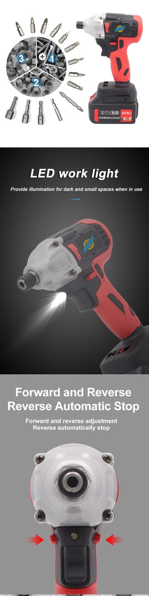 Electric Rechargeable Cordless Screwdriver