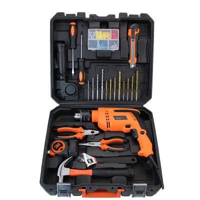 Wholesale Custom Maintenance Lithium Cordless Combo Drill Tool Kits Household Combination 82 PCS Hardware Hand Repair Tools Set