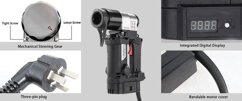 500nm Hanpu Oak Electric Torque Wrench 12 Angle Sockets