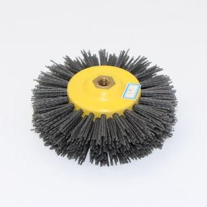 New Wear-Resistant Abrasive Wire Polishing Drawing Wheel Abrasive Wire Brush for Wood Grain Restoration