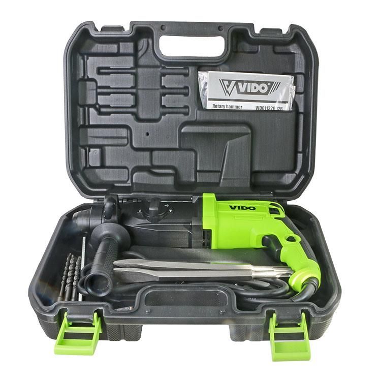 Vido Durable 4 Functions 800W 26mm SDS Rotary Hammer